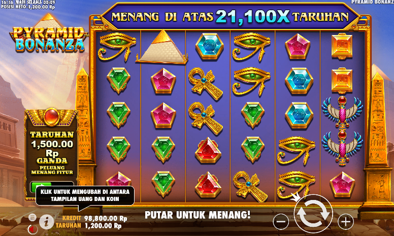 gambar pyramid bonanza